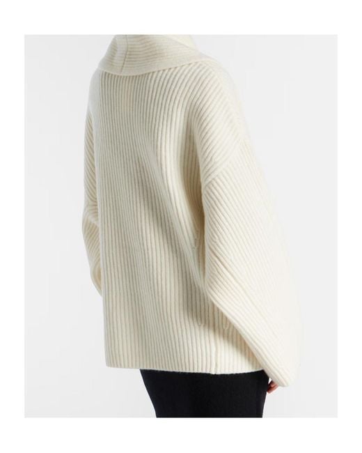 Vince Natural Ribbed-Knit Jacket