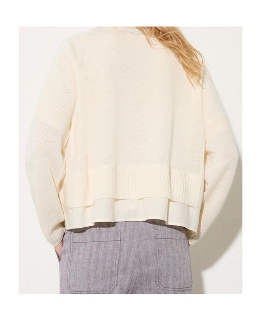 MAX&Co. Natural Linen Blend Knit Cardigan