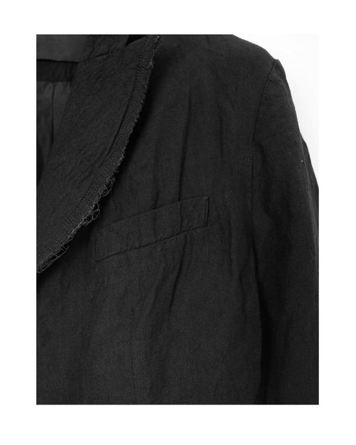 Marc Le Bihan Black Long-Sleeved Casual Jacket
