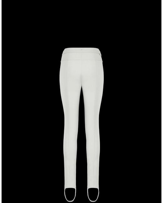 Moncler Gray High-Waisted Tight Footwork Pants