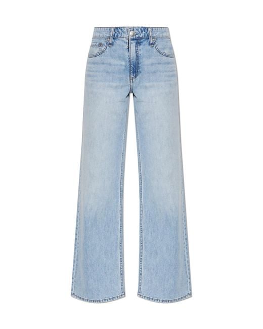 Rag & Bone Blue Belt Loop Jeans