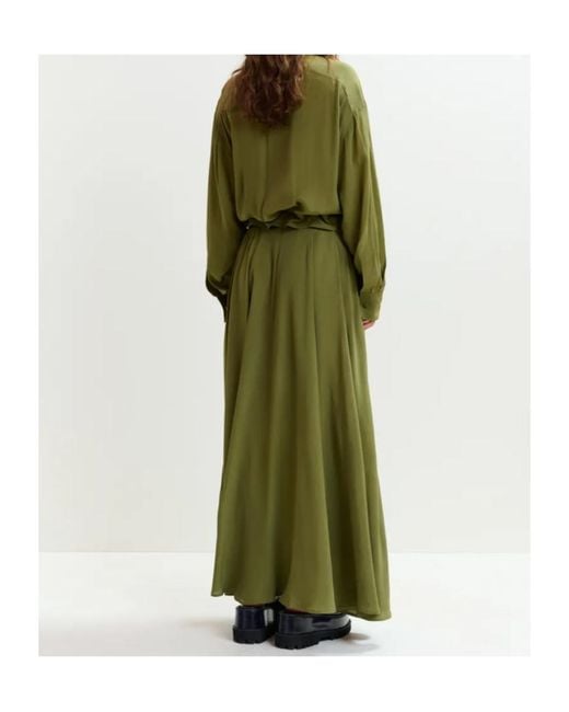 Essentiel Antwerp Green Jebba Maxi Overlay Jumpsuit