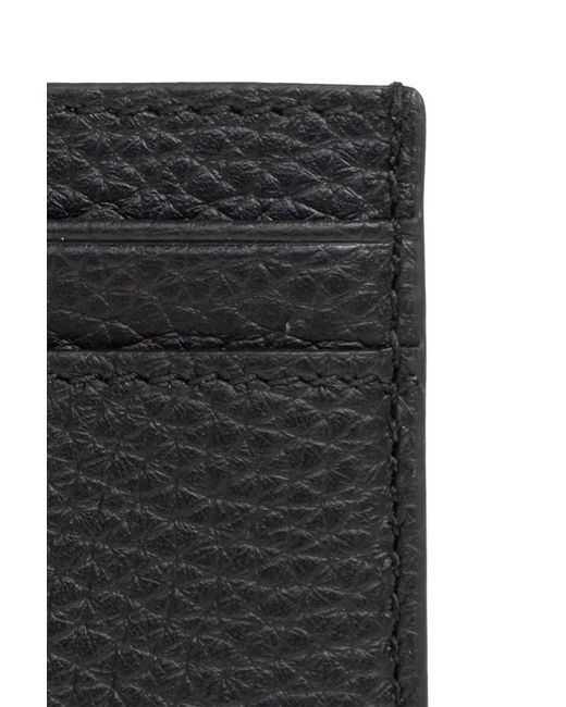 Bally Black Logo Card Bag for men