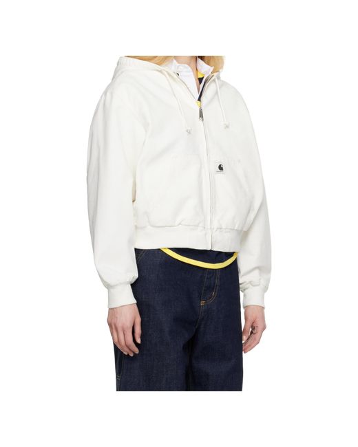 Carhartt White W' Og Active Jacket