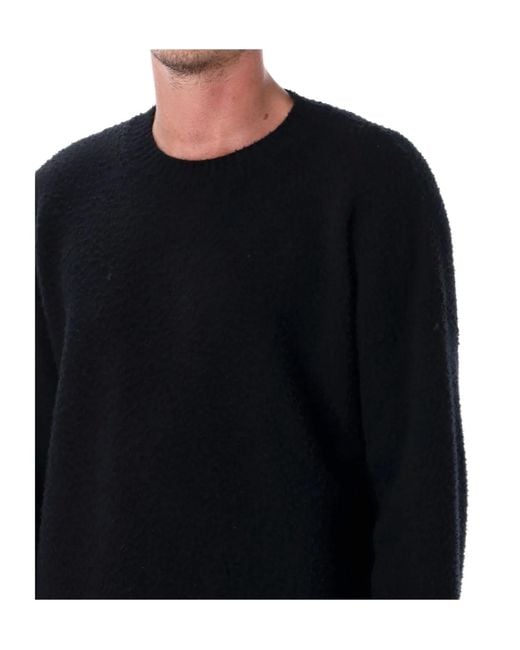 Roberto Collina Blue Casentino Crewneck Sweater for men