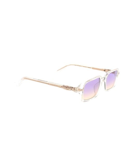 Chrome Hearts Pink Full Frame Sunglasses for men