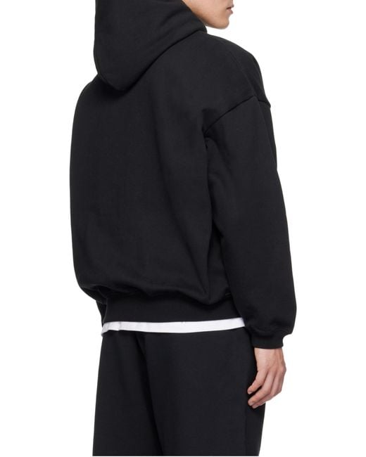 Fear Of God Black Hoodie for men