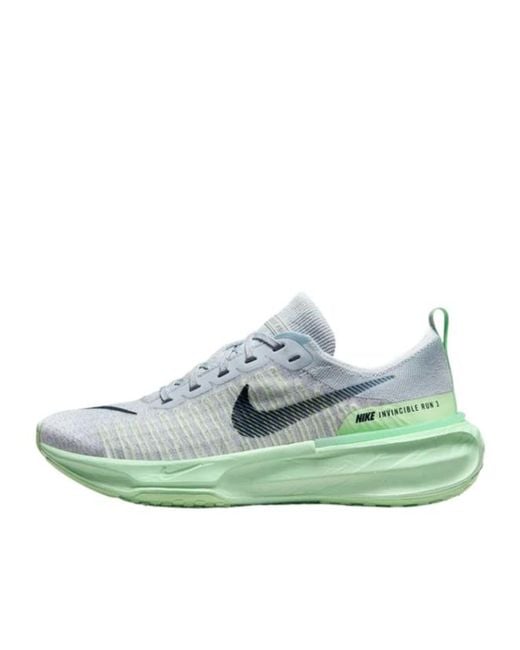 Nike Green Invincible 3 Sneakers