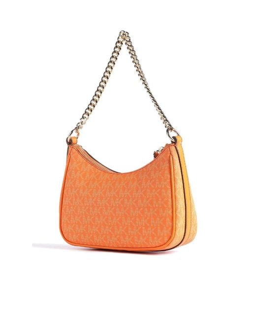 MICHAEL Michael Kors Orange Logo Shoulder Bag