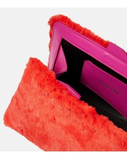 The Attico Red 8:30 Pm Clutch