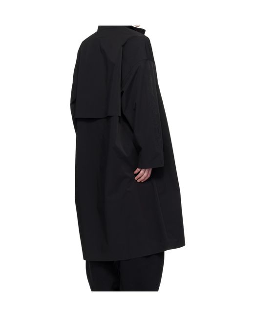 Fear Of God Black Essentials Active Trace Trench Coat for men
