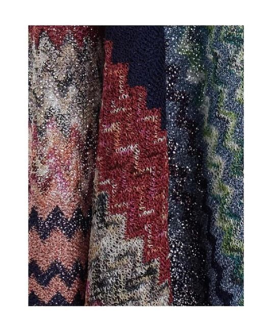 Missoni Blue Patterned Shawl