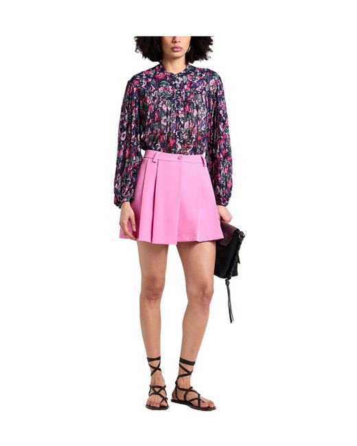 Isabel Marant Blue Silk Blouse