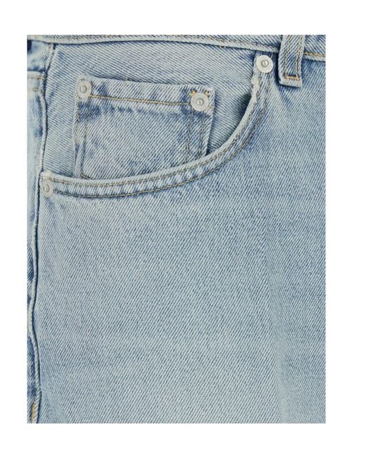 Haikure Blue Celestial Bethany Wide-Leg Jeans