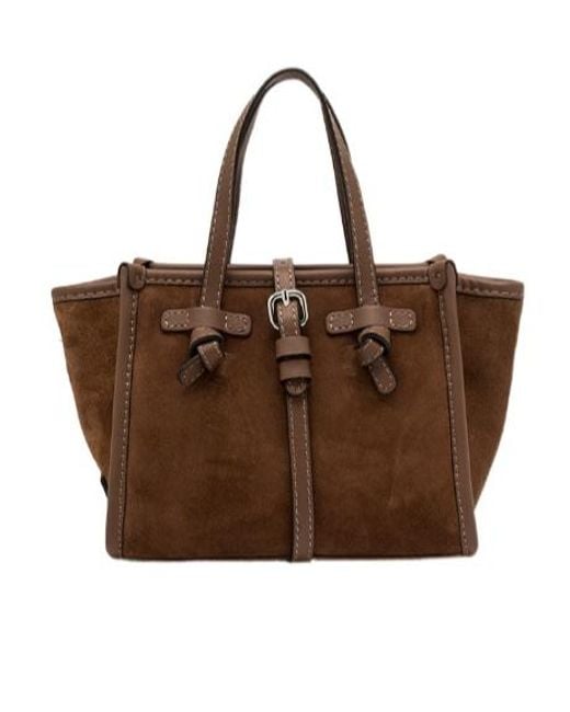 Gianni Chiarini Brown Miss Marcella Tote Bag