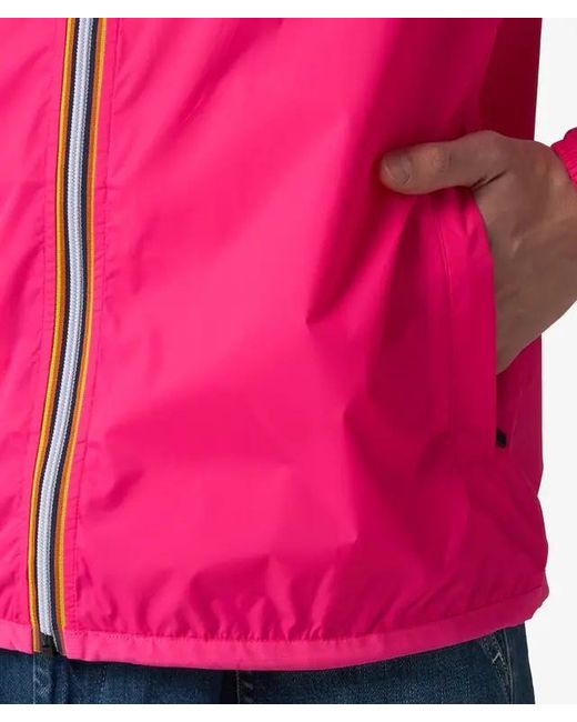 K-Way Pink Jake Plus 2 Jacket for men