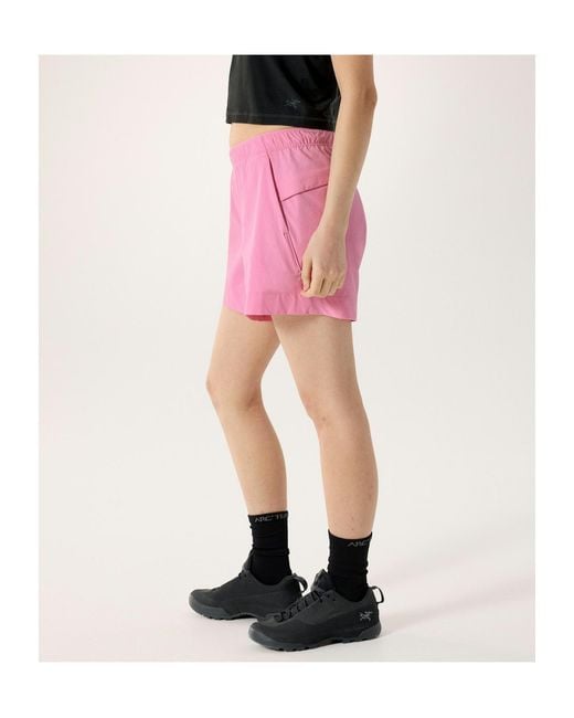 Arc'teryx Pink Sinsola Short 5'