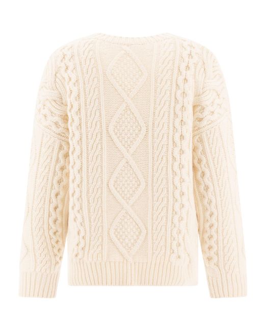Céline Natural Crew Neck Sweater
