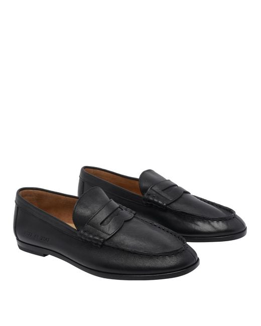 Common Projects Black Almond Toe Loafers for men