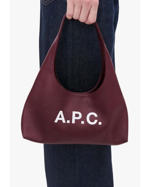 A.P.C. Purple Baby Ninon Shoulder Bag