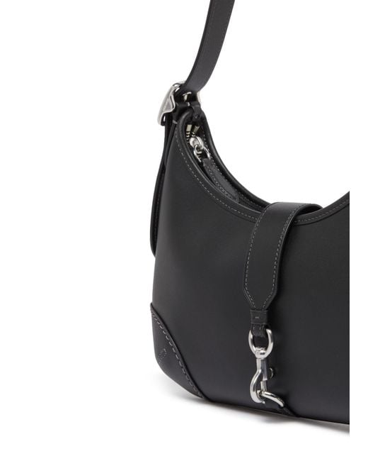 COACH Black Hampton Hobo Bag