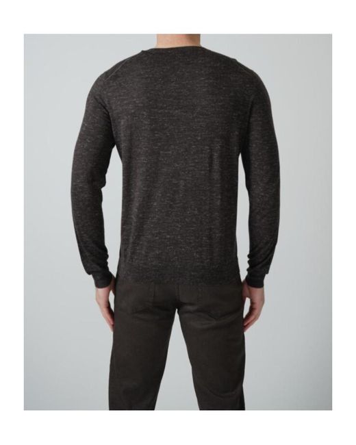 Zegna Black Crew-Neck Sweater for men