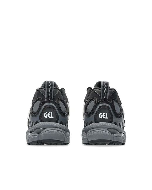 Asics Black Gel-Nyc Utility Mesh-Panelled Running Sneakers for men