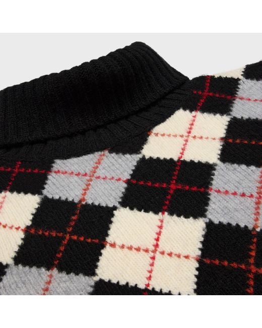 Céline Black Turtleneck Sweater