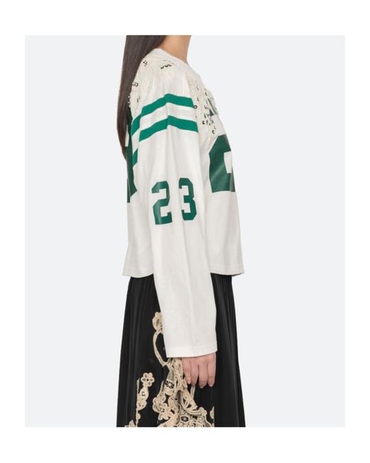 Sea Gray Georgie Embellished T-Shirt