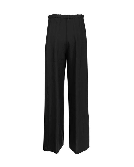 Forte_forte Black Flared Tailored Pants