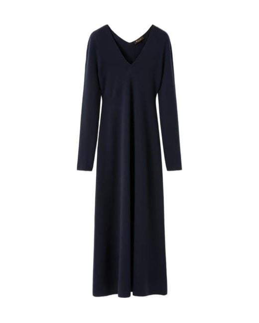Loro Piana Blue Kamet Dress