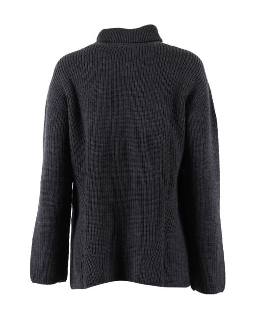 P.A.R.O.S.H. Black Roll-Neck Seater