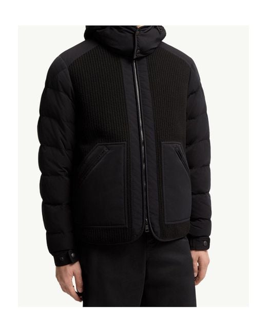 Moncler Black Pelat Down Jacket for men