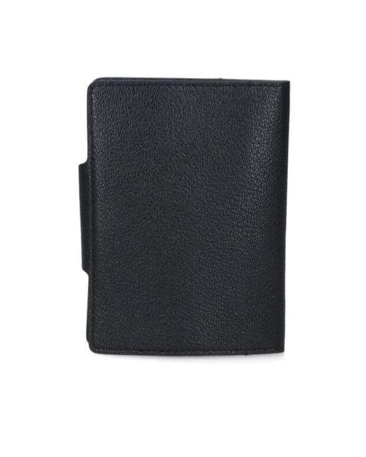 Anya Hindmarch Black Eyes Compact Wallet