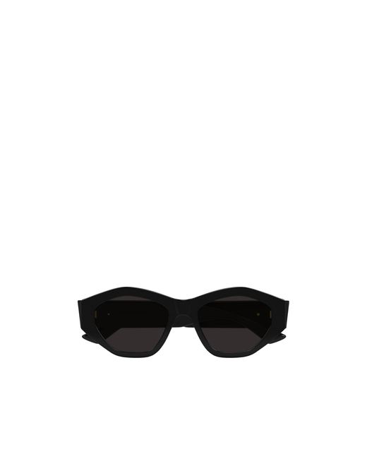 Bottega Veneta Green Eyewear Geometric Frame Sunglasses