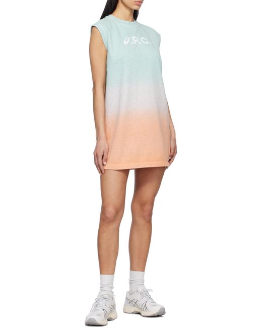 A.P.C. White Valey Mini Dress