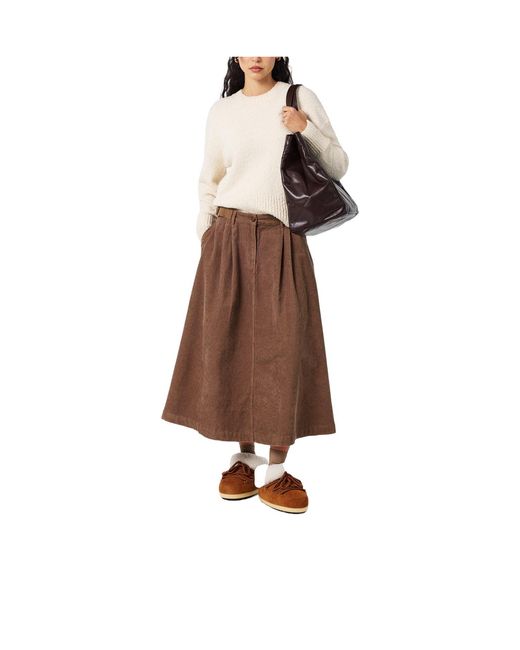 Moon Boot Brown Solid Color Snow Boots