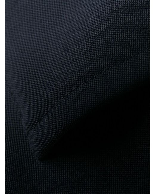 Balmain Blue High-Waisted Trousers