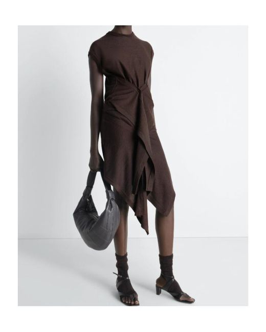 Lemaire Black Sleeveless Buttoned Knitted Top