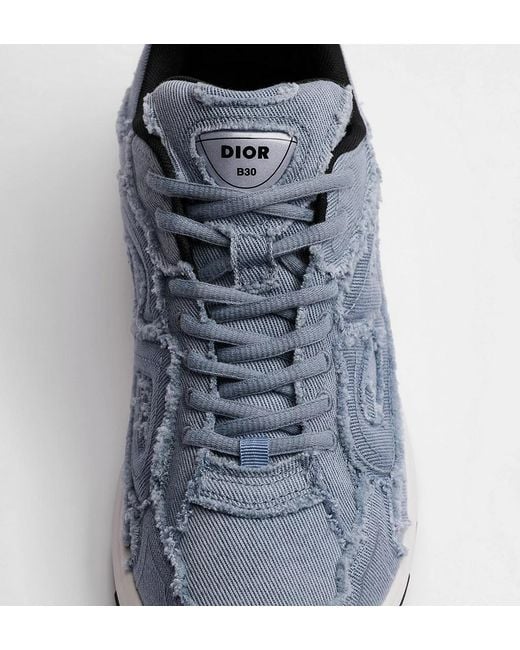Dior Blue B30Countdown Sneaker for men
