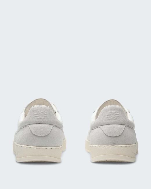 Filling Pieces White Lace-Up Sneakers for men