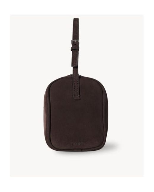 The Row Black 90's Top Handle Bag