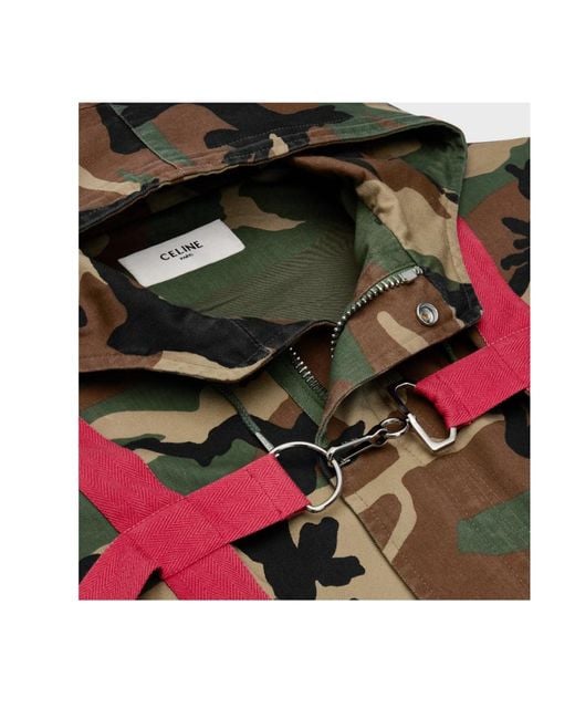 Céline Multicolor Harness Parka for men