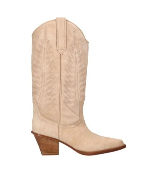 Paris Texas White Rosario Pointed Boots