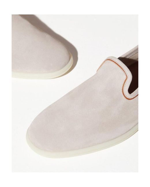 Loro Piana Natural Venice Walk Loafers for men