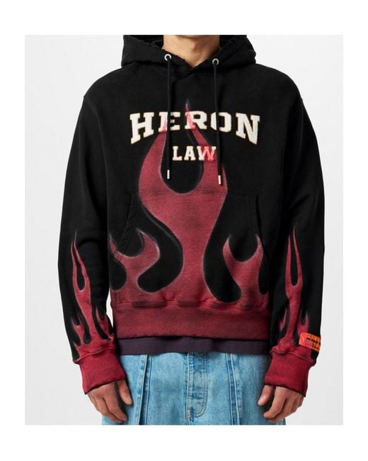 Heron Preston Black Long Sleeve Sweatshirt for men