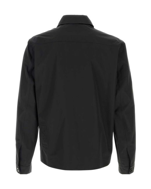 C P Company Black Utility Jacket for men