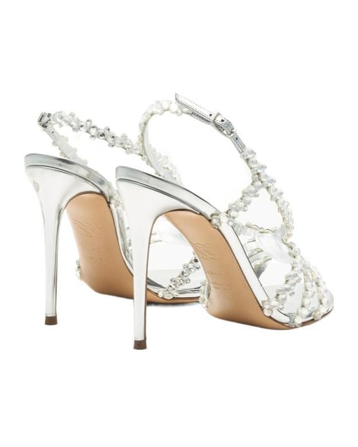 Casadei White Sandale Julia C-Love