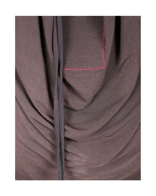 Uma Wang Brown Long-Sleeved T-Shirt