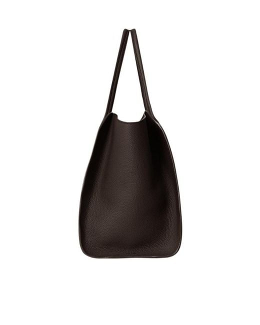 The Row Black Marlo Tote Bag for men